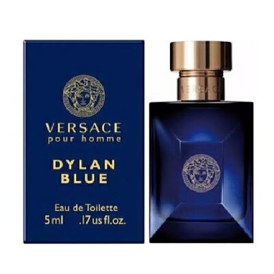 ヴェルサーチ ヴェルサーチ VERSACE ディランブルー EDT 5ml ミニチュア 【ミニ香水】【当日出荷14時迄_休業日除く】【割引クーポンあり】