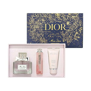 【予告1/1(元日)ポイント10倍発生】クリスチャン ディオール CHRISTIAN DIOR ミス ディオール ブルーミングブーケ 3P コフレセット EDT30ml＋ハンドクリーム20ml＋リップグロウ001 【香水】【あす楽休止中】【送料無料】【割引クーポンあり】