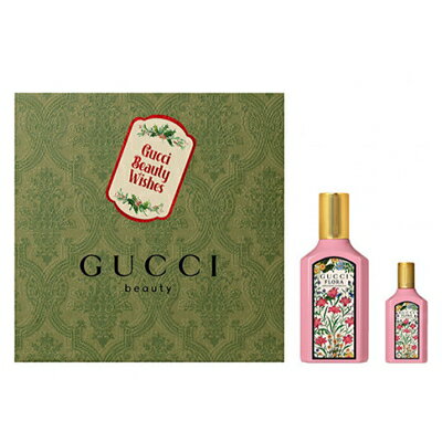 グッチ グッチ GUCCI フローラ ゴージャス ガーデニア オードパルファム 2P コフレセット EDP50ml＋ミニ香水5ml 【香水】【当日出荷14時迄_休業日除く】【送料無料】【割引クーポンあり】