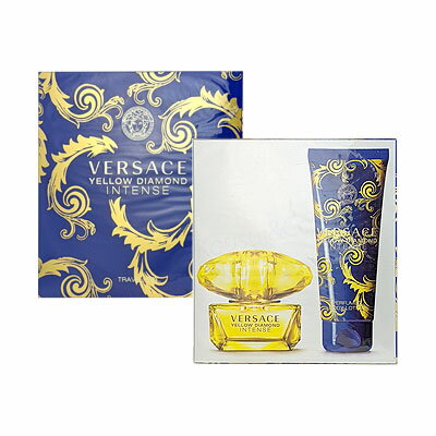 ヴェルサーチ VERSACE イエローダイアモンド インテンス 2P コフレセット EDP50ml＋ボディローション100ml 