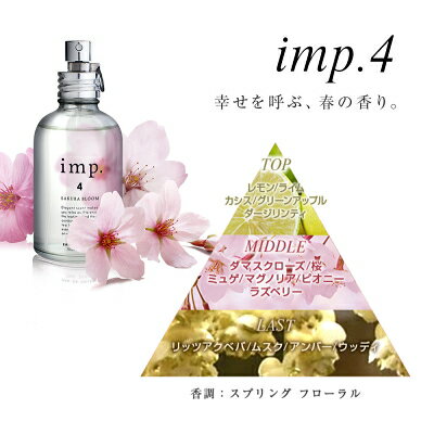 最大400円OFFクーポン★インプ imp. オードトワレ オードパルファム 全6種 天然香料...