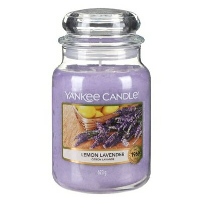 ヤンキーキャンドル 【最大1111円OFFクーポン】ヤンキーキャンドル YANKEE CANDLE ジャーL レモンラベンダー 623g アロマキャンドル 【あす楽】