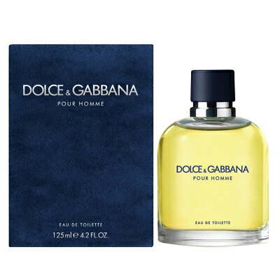 【最大150円OFFクーポン】ドルチェ＆ガッバーナ DOLCE＆GABBANA D＆G ドルチェ＆ガッバーナ プールオム EDT SP 125ml 【香水】【あす楽】【送料無料】