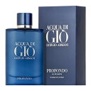 ジョルジオ アルマーニ 【最大400円OFFクーポン】ジョルジオ アルマーニ GIORGIO ARMANI アクア ディ ジオ プールオム PF プロフォンド EDP SP 125ml 【香水】【あす楽】【送料無料】