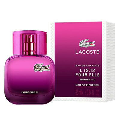 ラコステ ラコステ LACOSTE オーデ ラコステ L.12.12 プールエル マグネティック EDP SP 25ml 【香水】【当日出荷_休止中】【割引クーポンあり】