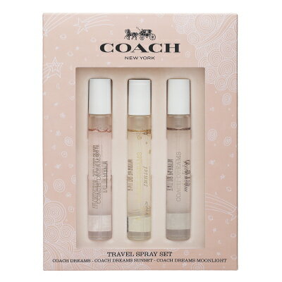 コーチ COACH コーチ ドリームス トラベルスプレー セット コフレ EDP SP 7.5ml×3 ミニチュア 【ミニ香水】【当日出荷14時まで_休業日除く】【送料無料】【割引クーポンあり】 コーチ COACH コーチ ドリームス トラベルスプレー セット コフレ EDP SP 7.5ml×3 ミニチュア 【ミニ香水】【当日出荷14時まで_休業日除く】【送料無料】【割引クーポンあり】