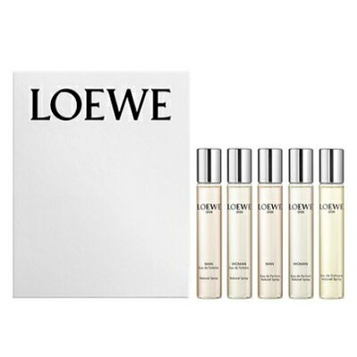 ロエベ 【5/15(水)ポイント最大10倍発生】【最大1111円OFFクーポン】ロエベ LOEWE 001 ミニチュア スプレー セット 15ml×5本 【ミニ香水】【あす楽】【送料無料】