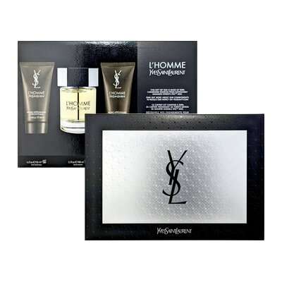 サンローラン 【最大400円OFFクーポン】イヴ サンローラン YVES SAINT LAURENT YSL ロム オーデトワレ 3P コフレセット EDT100ml＋アフターシェーブバーム50ml×2本 【香水】【当日出荷_休止中】【送料無料】