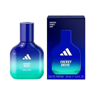 マラソン期間中エントリーでポイント5倍＆最大1110円OFFクーポン★アディダス adidas バイブス Vibes エナジードライブ オードパルファム EDP SP 30ml 【香水】【当日出荷14時まで_休業日除く】