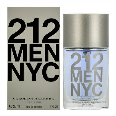 キャロライナヘレラ キャロライナ ヘレラ CAROLINA HERRERA 212 メン EDT SP 30ml 【香水】【当日出荷14時迄_休業日除く】【送料無料】【割引クーポンあり】