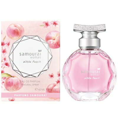 【最大150円OFFクーポン】サムライ SAMOURAI サムライウーマン ホワイトピーチ オードパルファム EDP SP 40ml 【香水】【あす楽】