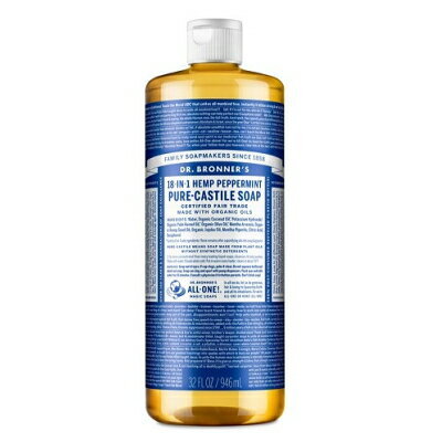 Dr　ブロナー 【最大1111円OFFクーポン】ドクターブロナー Dr.Bronner's マジックソープ ペパーミント Lサイズ 946ml 【あす楽】