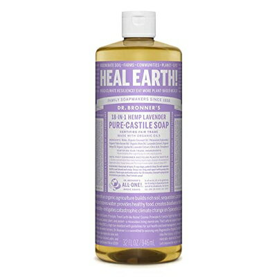 【7/10(月)ポイント最大10倍発生】【最大2,222円OFFクーポン】ドクターブロナー Dr.Bronner's マジックソープ ラベンダー Lサイズ 946ml 【あす楽休止中】のサムネイル