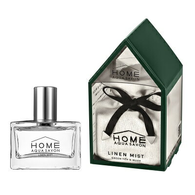 ホーム アクア シャボン HOME AQUA SAVON リネンミスト グリーンティー＆ムスクの香り 50ml 