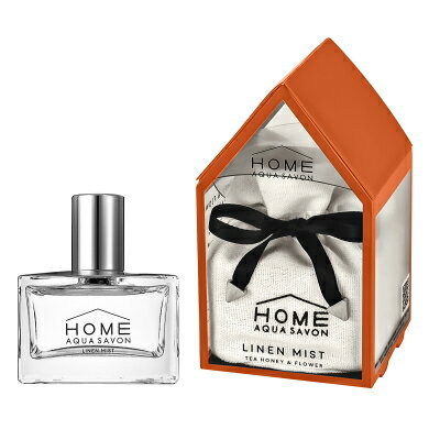 アクアシャボン ホーム アクア シャボン HOME AQUA SAVON リネンミスト ティーハニー＆フラワーの香り 50ml 【当日出荷14時迄_休業日除く】【送料無料】【割引クーポンあり】