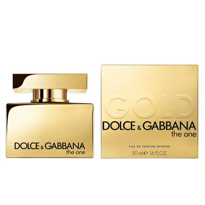 D＆G ドルチェ＆ガッバーナ DOLCE＆GABBANA D&G ザ ワン ゴールド オードパルファム インテンス EDP SP 50ml 【香水】【当日出荷14時迄_休業日除く】【送料無料】【割引クーポンあり】