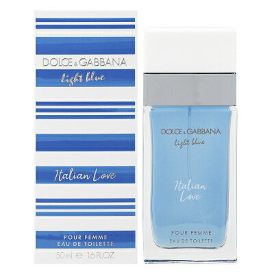 D＆G 【最大150円OFFクーポン】ドルチェ＆ガッバーナ DOLCE＆GABBANA D＆G ライトブルー イタリアンラブ オードトワレ EDT SP 50ml 【香水】【在庫処分特価】【あす楽】