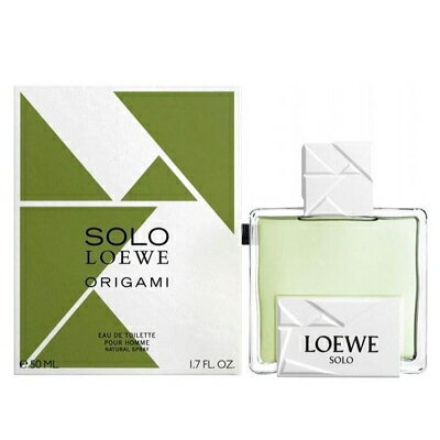 ロエベ 【最大1111円OFFクーポン】ロエベ LOEWE ソロ オリガミ オードトワレ EDT SP 50ml 【香水】【あす楽】【送料無料】