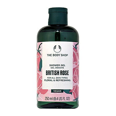 ザ・ボディショップ ギフト（1000円程度） 【最大150円OFFクーポン】ザ・ボディショップ THE BODY SHOP シャワージェル ブリティッシュローズ 250ml 【あす楽】