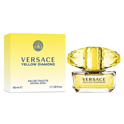 【5/15(水)ポイント最大10倍発生】【最大1111円OFFクーポン】ヴェルサーチ VERSACE イエローダイアモンド EDT SP 50ml 【香水】【あす楽】【送料無料】