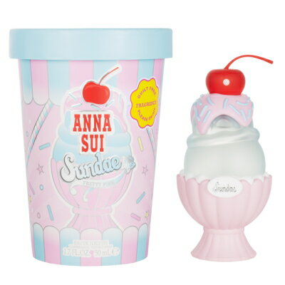 アナスイ（ANNA SUI） 【6/5(水)ポイント最大10倍発生＆SS期間中P5倍】【最大1500円OFFクーポン】アナスイ ANNA SUI サンデー プリティーピンク オーデトワレ EDT SP 50ml 【香水】【当日出荷14時迄_休業日除く】【送料無料】