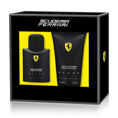 フェラーリ FERRARI フェラーリ ブラック コフレセット EDT 75ml＋シャワージェル15 ...