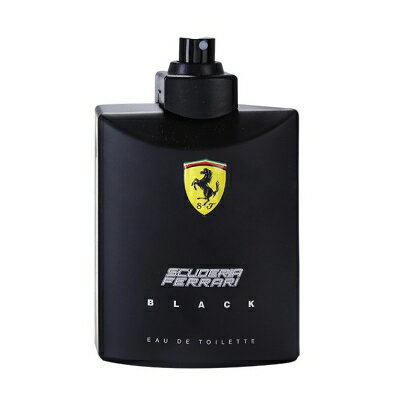 フェラーリ 【最大1111円OFFクーポン】フェラーリ FERRARI フェラーリ ブラック テスター EDT SP 125ml 【訳あり香水】【あす楽】