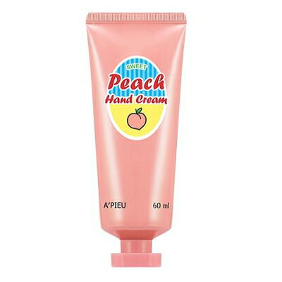 【最大500円OFFクーポン】アピュー A'PIEU オピュ ピーチ ハンドクリーム 60ml 韓国コスメ 【あす楽】