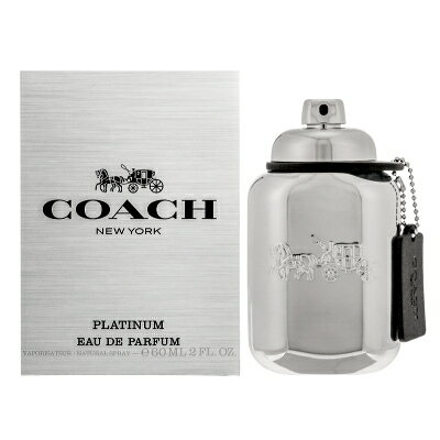 【最大1111円OFFクーポン】コーチ COACH コーチ マン プラチナム オードパルファム EDP SP 60ml 【香水】【激安セール】【あす楽】【送料無料】