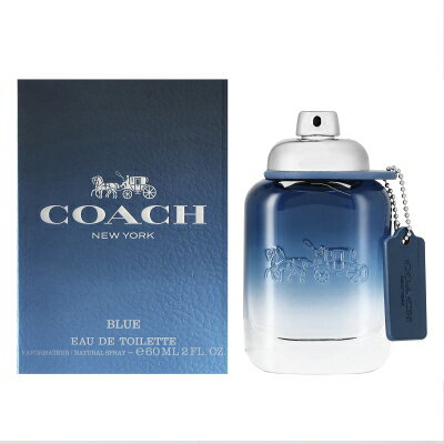 【最大150円OFFクーポン】コーチ COACH コーチ マン ブルー オードトワレ EDT SP 60ml 【香水】【あす楽】【送料無料】