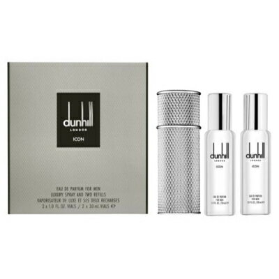 ダンヒル 【最大1111円OFFクーポン】ダンヒル DUNHILL アイコン オーデパルファム ラグジュアリーセット EDP SP 30ml×2 【香水】【あす楽】【送料無料】