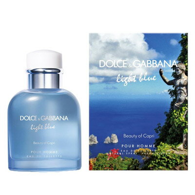 ドルチェ＆ガッバーナ DOLCE＆GABBANA D＆G ライトブルー ビューティ オブ カプリ プールオム EDT SP 75ml 