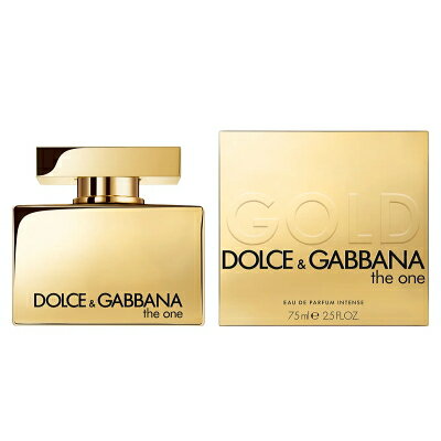 【最大150円OFFクーポン】ドルチェ＆ガッバーナ DOLCE＆GABBANA D G ザ ワン ゴールド オードパルファム インテンス EDP SP 75ml 【香水】【あす楽】【送料無料】