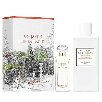 【最大1500円OFFクーポン】エルメス HERMES ラグーナの庭 2P コフレセット EDT7.5ml＋ボディローション40ml 【ミニ香水】【あす楽】