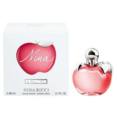 【最大500円OFFクーポン】ニナリッチ NINA RICCI ニナ EDT SP 80ml 【香水】【あす楽休止中】【送料無料】