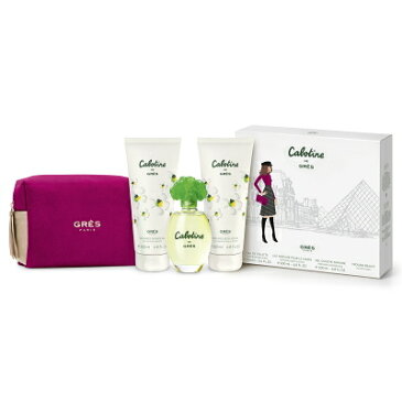 【最大300円OFFクーポン】グレ GRES カボティーヌ トリオセット 2019 ポーチ付き B級品 アウトレット EDT100ml+ボディローション200ml+シャワージェル200ml 【訳あり香水】【あす楽休止中】