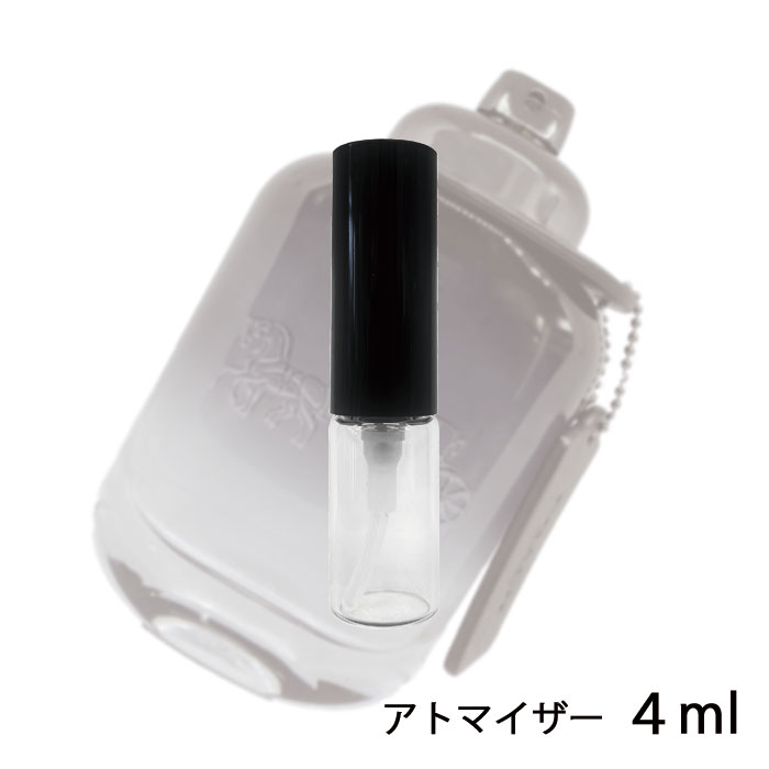 コーチ COACH コーチ フォーメン（マン） オードトワレ 4ml アトマイザー お試し 香水 メンズ 人気 ミニ【メール便送料無料】