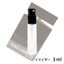 ドルチェ＆ガッバーナ D&G ザ・ワン フォーメン オードパルファム インテンス 3ml アトマイザー DOLCE & GABBANA ドルガバ お試し 香水 メンズ 人気 ミニ【メール便送料無料】