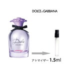 ドルチェ＆ガッバーナ D&G ドルチェ ピオニー オードパルファム 1.5ml アトマイザー DOLCE & GABBANA ドルガバ お試し 香水 レディース 人気 ミニ【メール便送料無料】