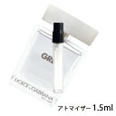 ドルチェ＆ガッバーナ D&G ザ・ワン フォーメン グレイ オードトワレ インテンス 1.5ml アトマイザー DOLCE & GABBANA ドルガバ お試し 香水 メンズ 人気 ミニ【メール便送料無料】