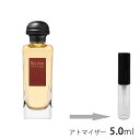 エルメス HERMES べラミ・ベチバ— オーデトワレ ナチュラルスプレー 5.0ml アトマイザー お試し 香水 ユニセックス 人気 ミニ【メール便送料無料】