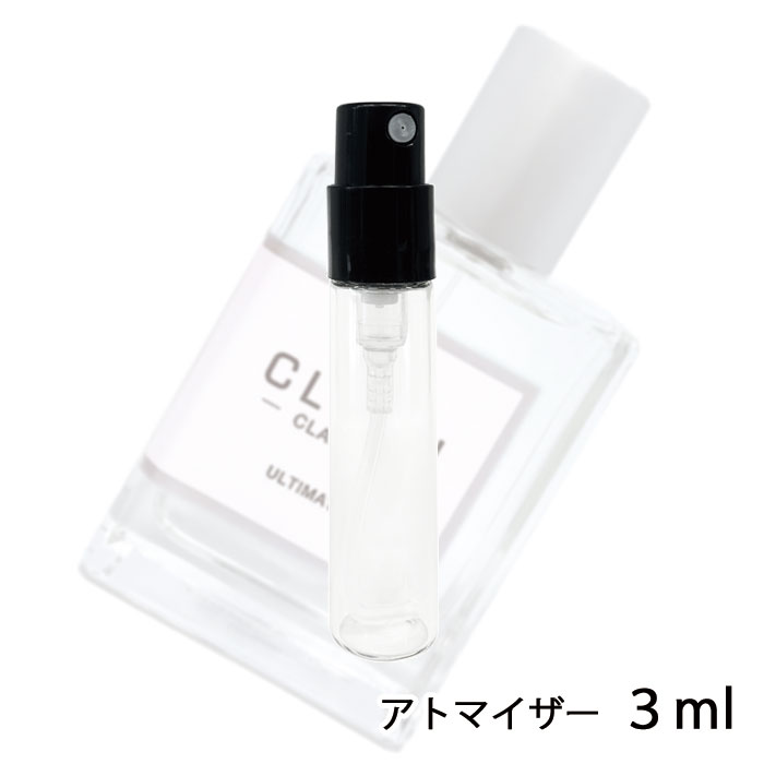 クリーン クリーン アルティメイト オードパルファム 3ml アトマイザー CLEAN お試し 香水 メンズ レディース ユニセックス 人気 ミニ【メール便送料無料】