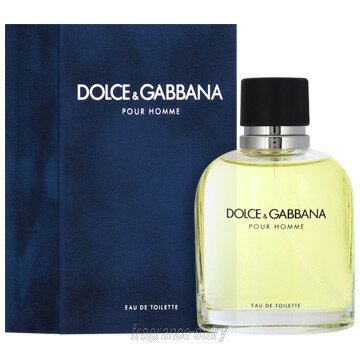 D＆G 【最大400円OFFクーポン】ドルチェ＆ガッバーナ DOLCE & GABBANA D&G ドルチェ＆ガッバーナ プールオム 125ml EDT SP fs 【香水 メンズ】【あす楽】