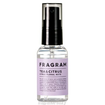 乐天商城 - 【マラソン限定★最大P10倍】フレグラム FRAGRAM ファブリックミスト ティー＆シトラス 40ml fs【即納】