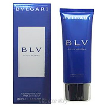 ブルガリ BVLGARI ブルー プールオム アフターシェーブ バーム 100ml fs 【即納】