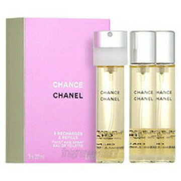 シャネル 【5/20限定★ポイント20倍＋クーポン】シャネル CHANEL チャンス ツイスト&スプレー 20ml×3 EDT 〔3リフィル〕 SP fs 【香水 レディース】【あす楽】【セール】