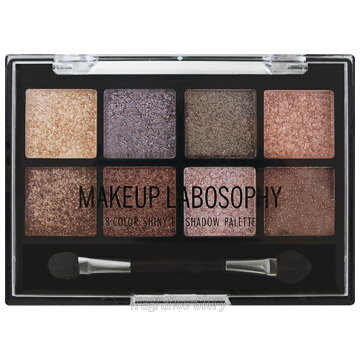 メイクアップラボソフィー 8カラー シャイニー アイシャドウ パレット cs 【nas】
