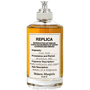 【マラソン限定★最大P10倍】メゾン マルジェラ Maison Margiela レプリカ ジャズクラブ 100ml EDT テス..