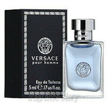 【5/20限定★ポイント20倍＋クーポン】ヴェルサーチ VERSACE ヴェルサーチ プールオム 5ml EDT ミニ香水 ミニチュア fs 【あす楽】