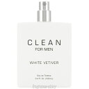 クリーン クリーン CLEAN ホワイトベチバー 100ml EDT テスター fs 【香水 メンズ】【あす楽】